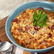 hearty beef and pasta soup